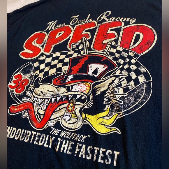 Mac Tools XX Large Black T Shirt “The Wolfpack” Chevelle Design. - Picture 3 of 5